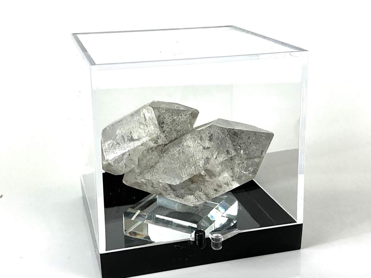 Chinese Herkimer-Style Quartz specimen photographed for Avalon Crystals and Minerals