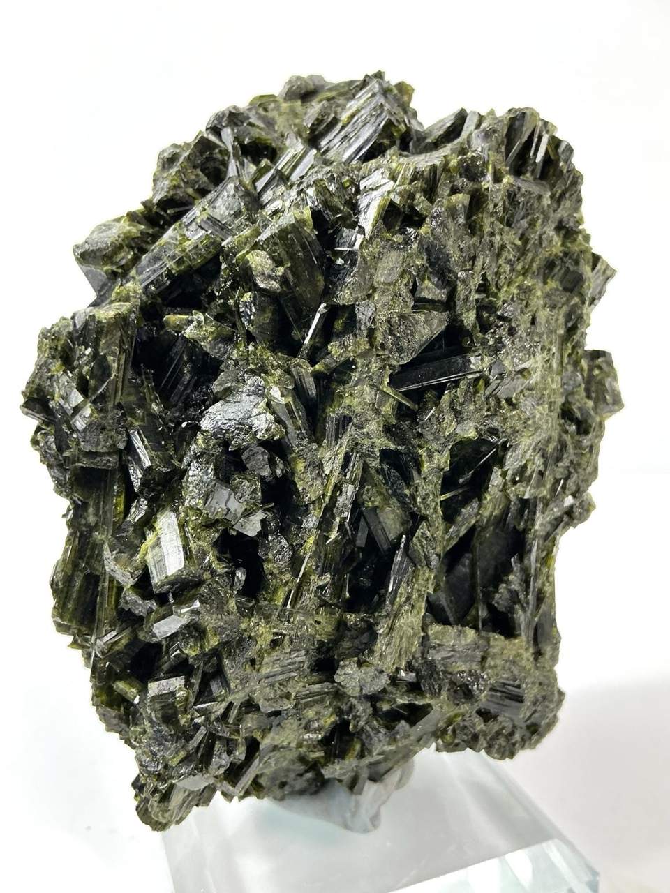 Epidote specimen photographed for Avalon Crystals and Minerals