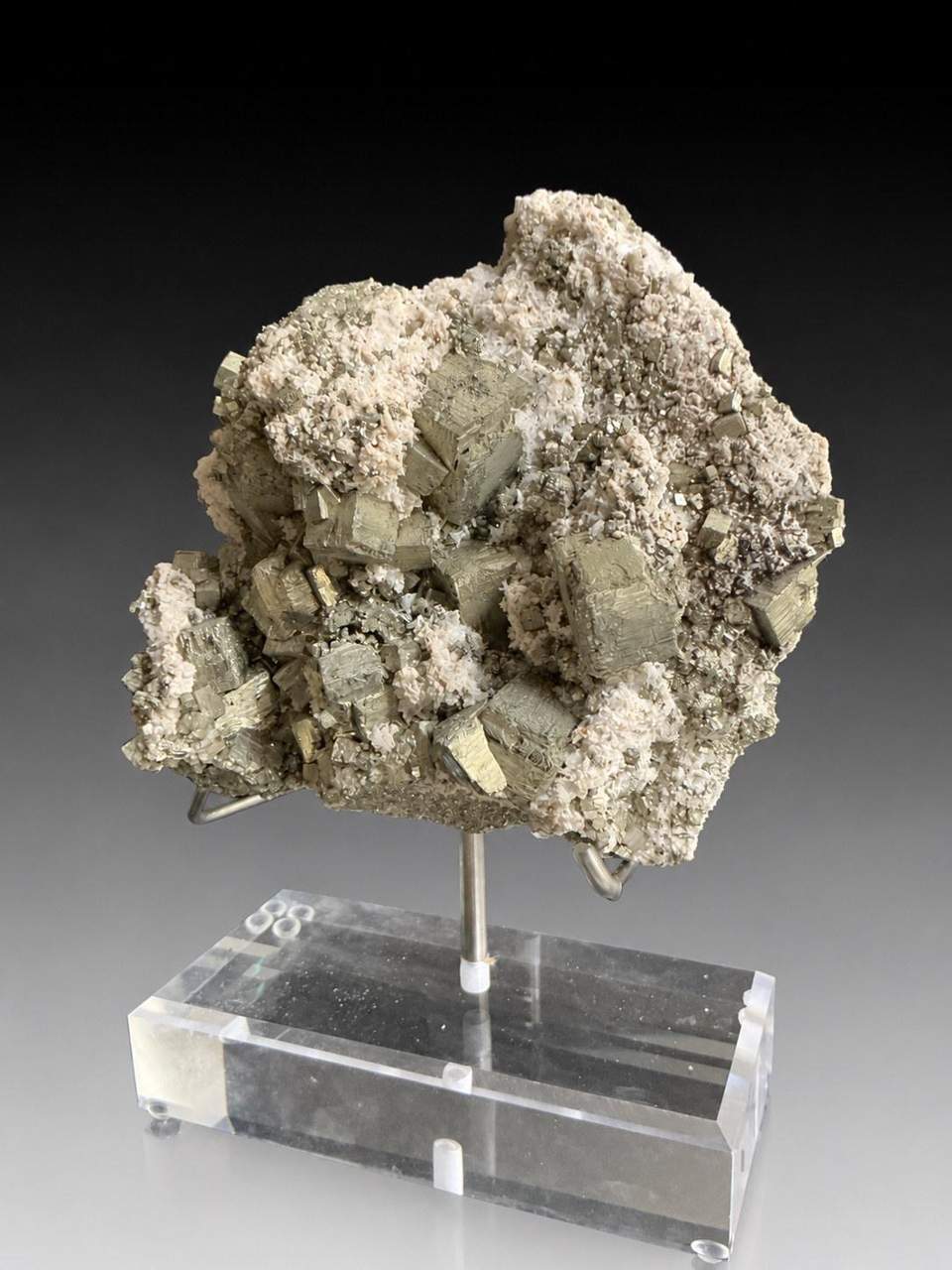Pyrite specimen photographed for Avalon Crystals and Minerals